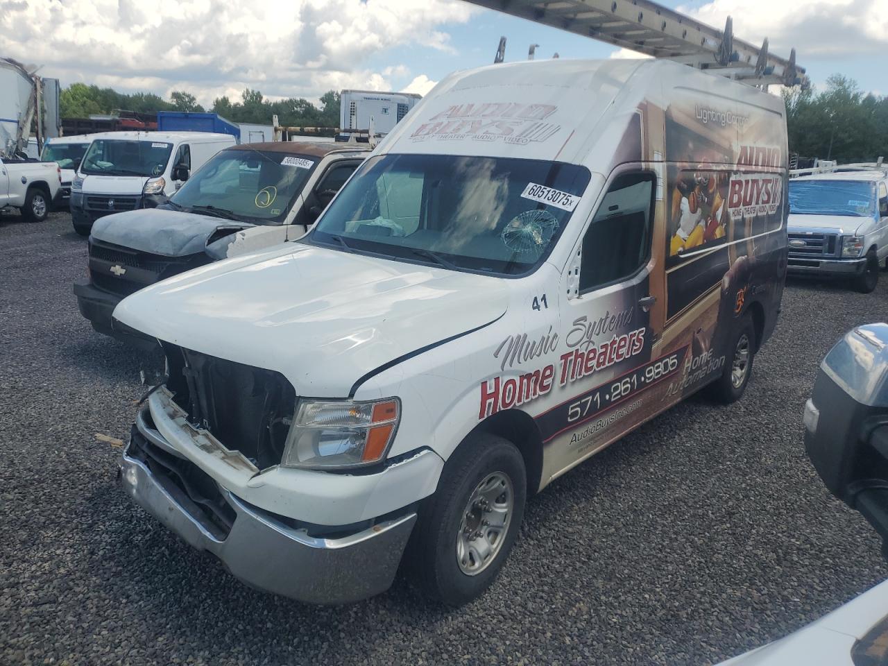 2013 Nissan Nv 2500 for Sale in Fredericksburg, VA - Front End