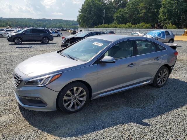  HYUNDAI SONATA 2015 Серебристый