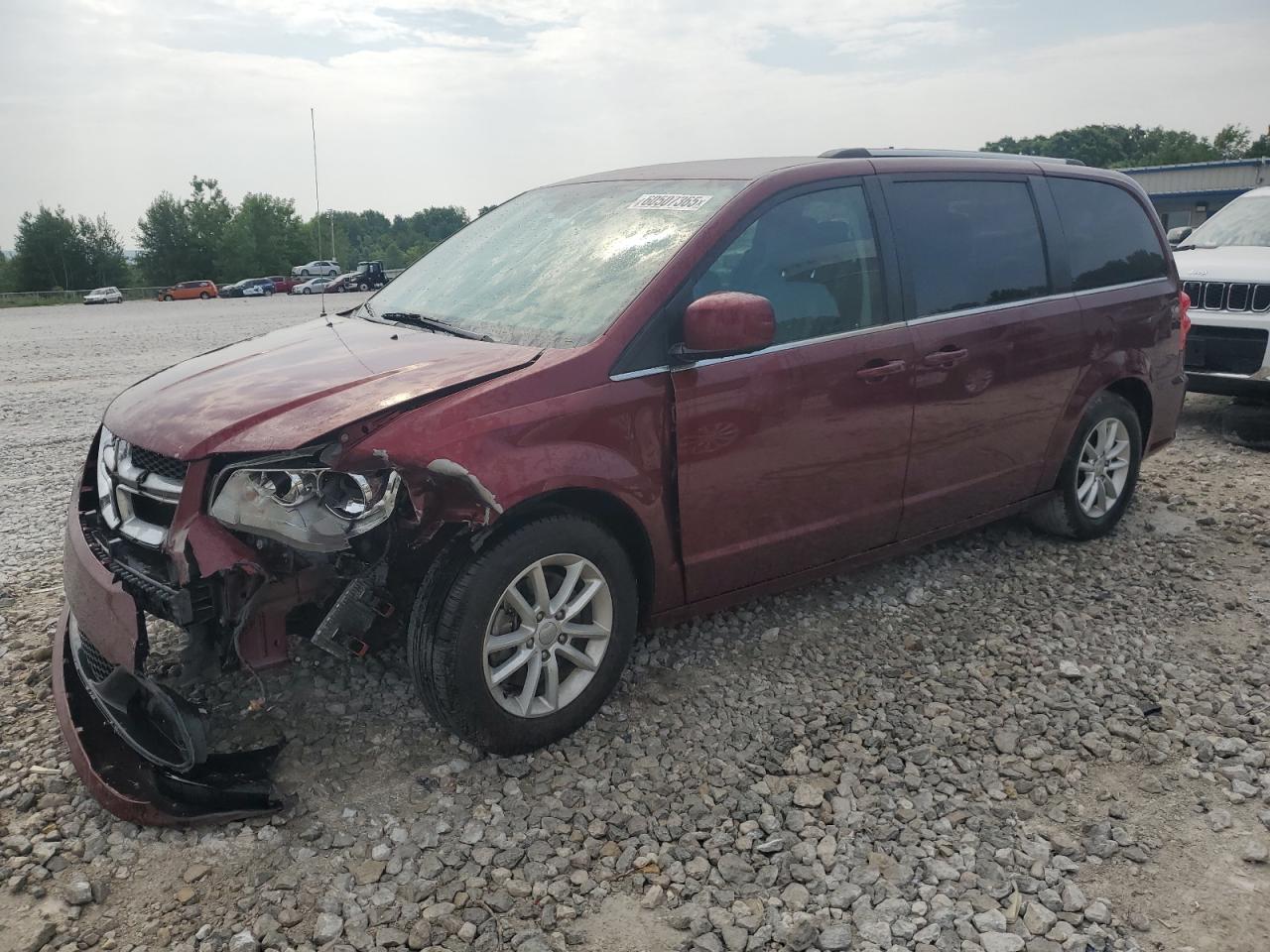 2018 Dodge Grand Caravan Sxt на продаже в Wayland, MI - Front End