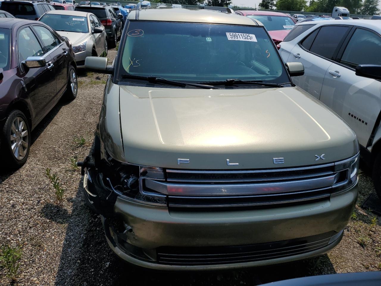 2013 Ford Flex Limited VIN: 2FMGK5D88DBD07020 Lot: 59911525
