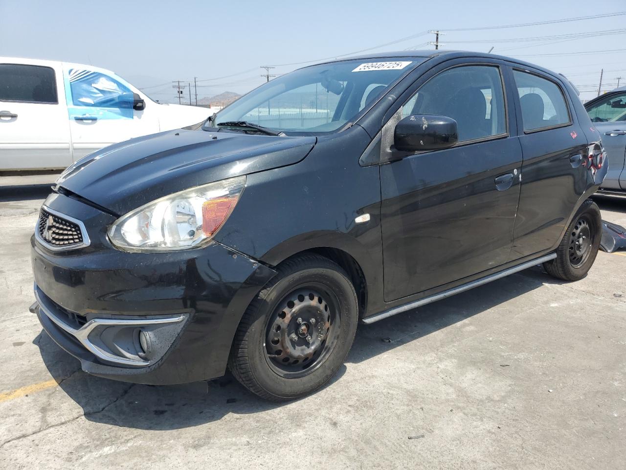 2017 Mitsubishi Mirage Es للبيع في Sun Valley، CA - Rear End
