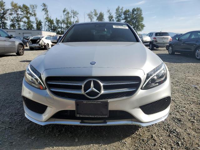  MERCEDES-BENZ C-CLASS 2015 Srebrny