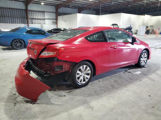  HONDA CIVIC 2012 Czerwony