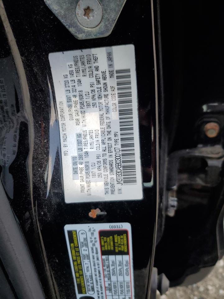2011 Mazda Cx-9 VIN: JM3TB3CA5B0300107 Lot: 62950615