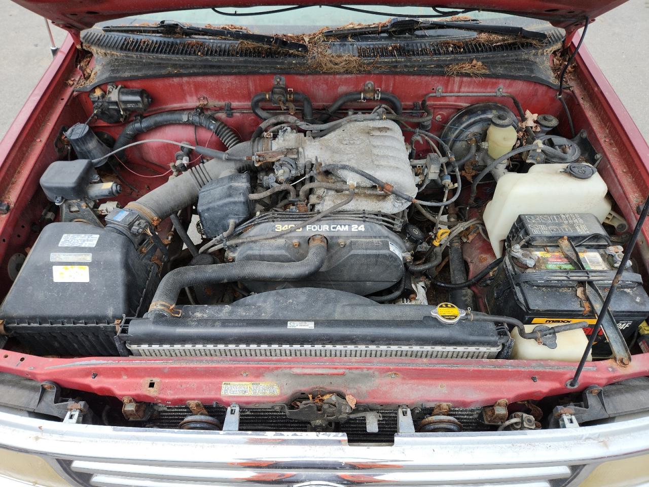 1995 Toyota T100 Xtracab Sr5 VIN: JT4VD22F2S0004237 Lot: 61379385