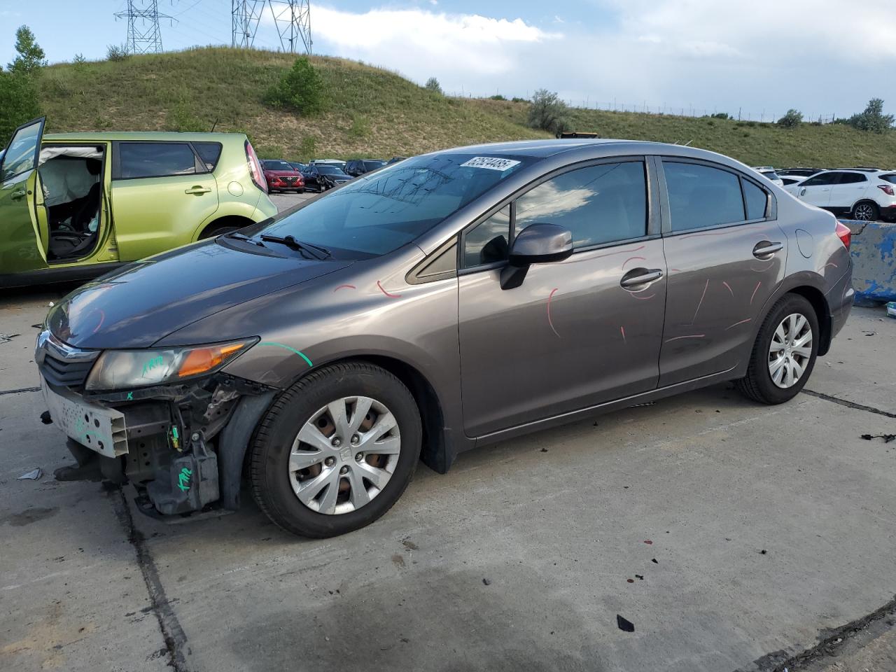 HONDA CIVIC 2012 2HGFB2F52CH572806