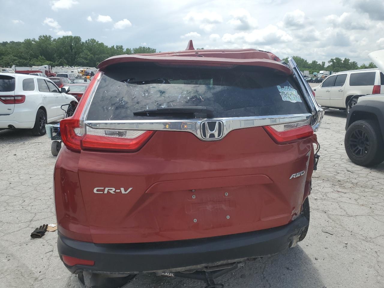 2018 Honda Cr-V Ex VIN: 2HKRW2H56JH636363 Lot: 61044385