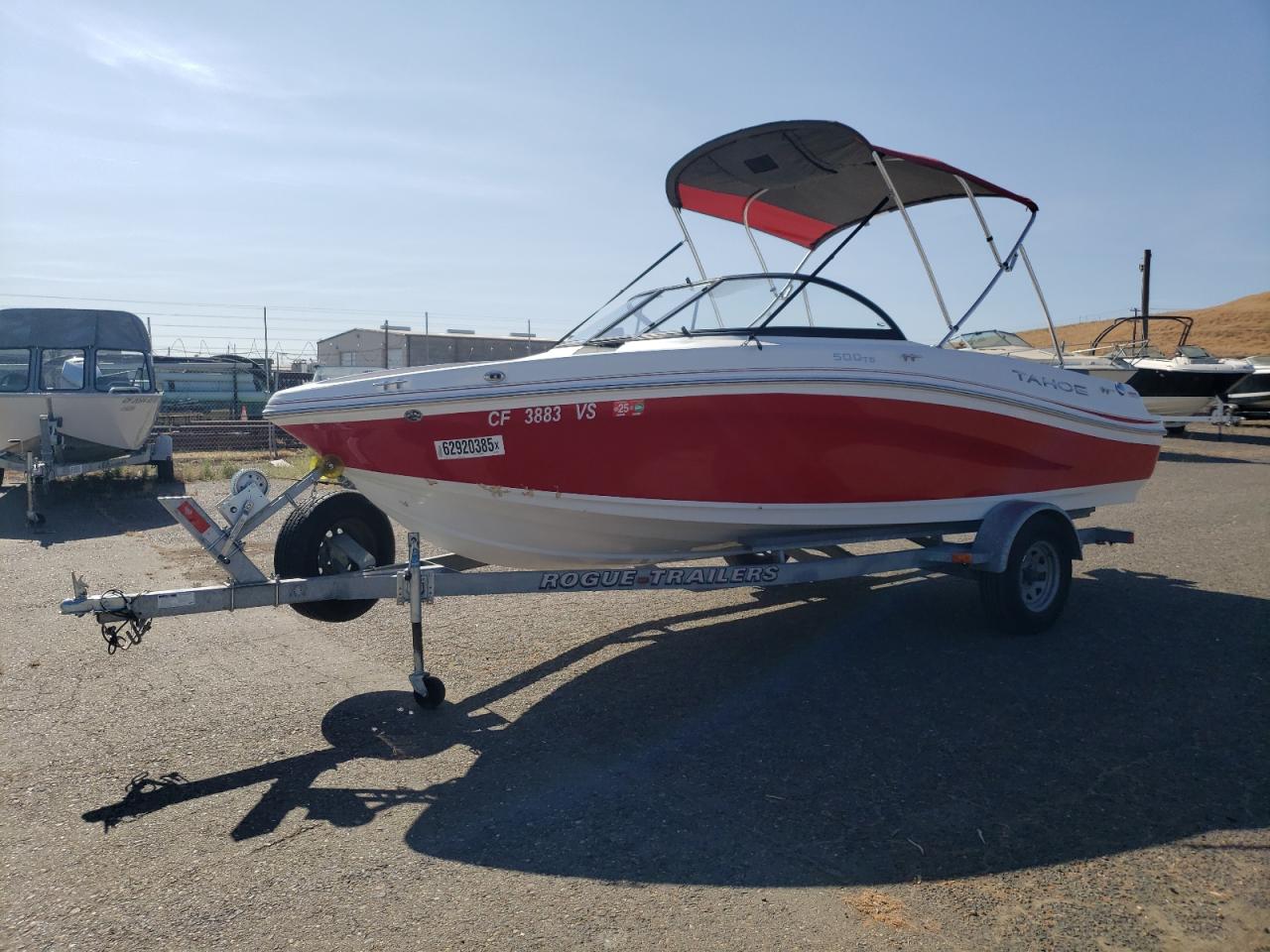 TRACKER BOAT 2019 VIN BUJ95039D819
