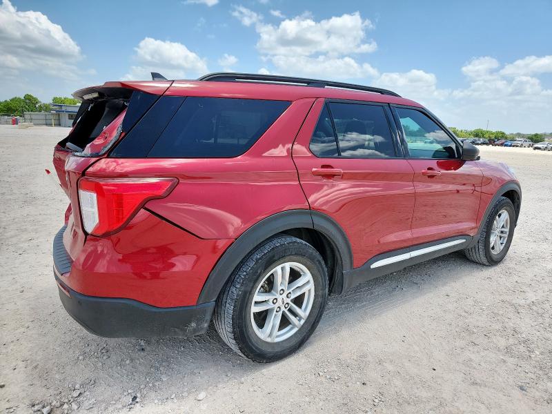  FORD EXPLORER 2022 Червоний