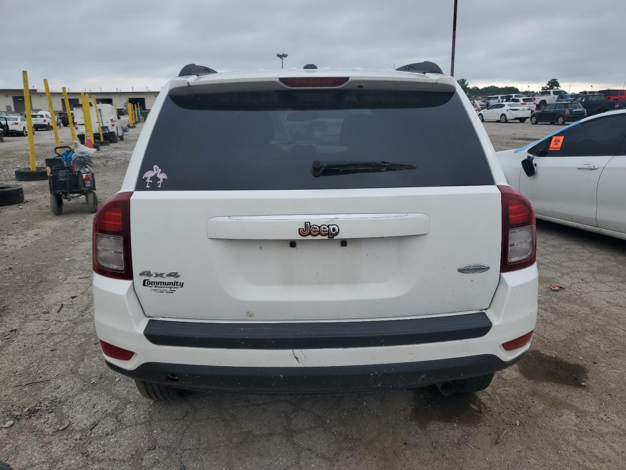 2016 Jeep Compass Latitude VIN: 1C4NJDEB3GD646009 Lot: 62482255