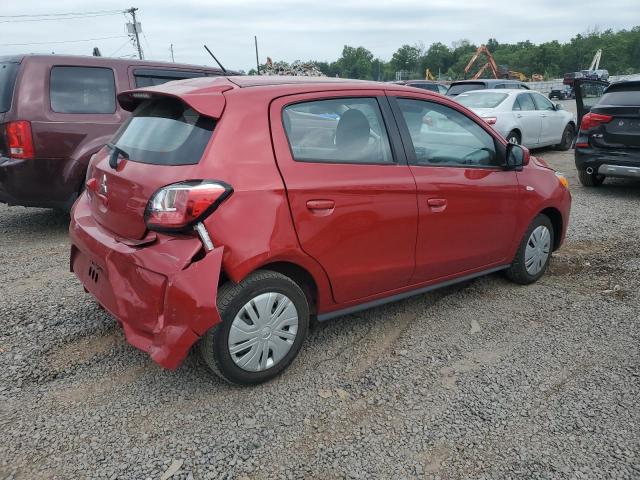  MITSUBISHI MIRAGE 2023 Czerwony