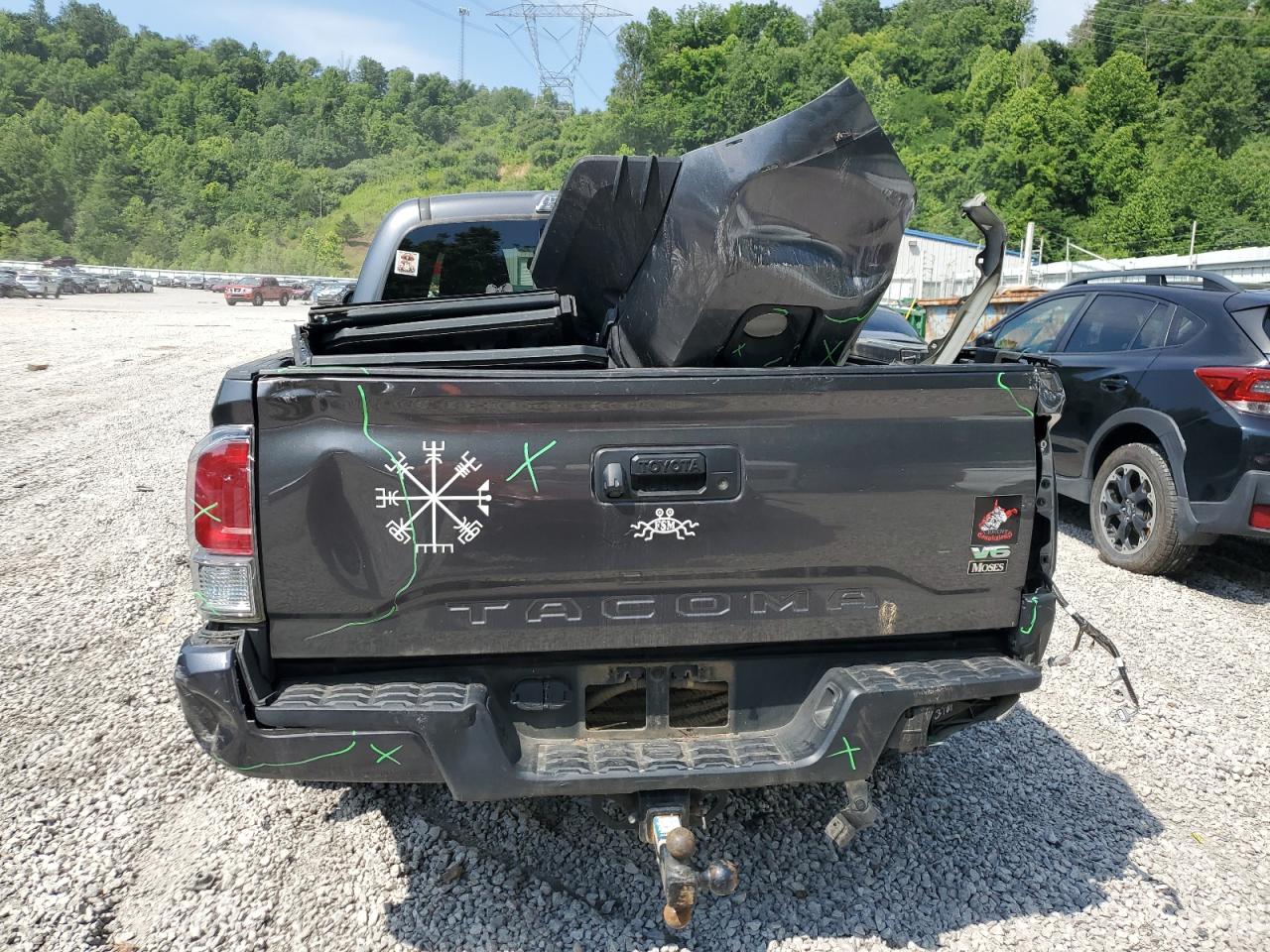 2021 Toyota Tacoma Double Cab VIN: 3TYCZ5AN2MT017383 Lot: 59295815