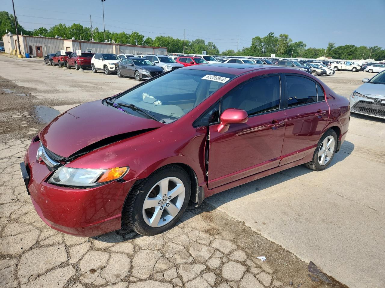 2008 Honda Civic Ex na sprzedaż w Fort Wayne, IN - Front End