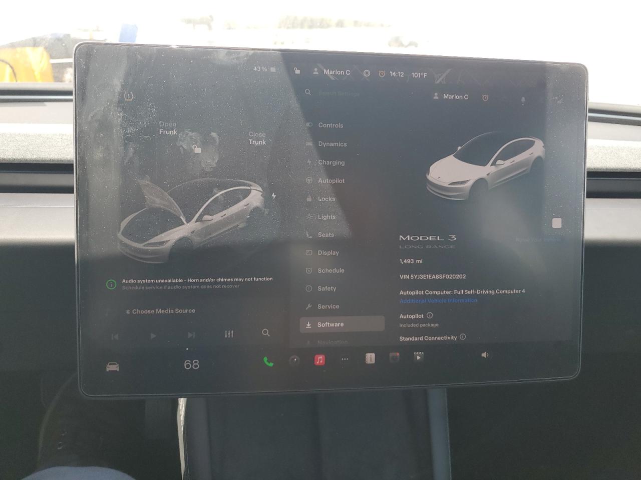 2025 Tesla Model 3 VIN: 5YJ3E1EA8SF020202 Lot: 62727525