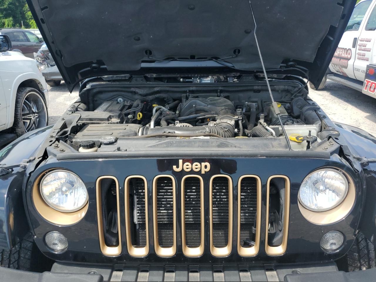 2014 Jeep Wrangler Unlimited Sahara VIN: 1C4HJWEG1EL203025 Lot: 61245135