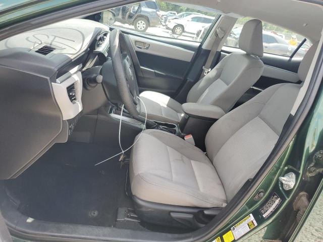  TOYOTA COROLLA 2015 Green