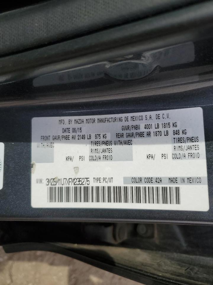 2015 Mazda 3 Sport VIN: 3MZBM1U7XFM235275 Lot: 59853405