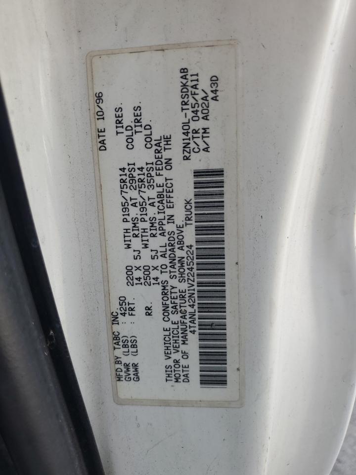 1997 Toyota Tacoma VIN: 4TANL42N1VZ245224 Lot: 62217295