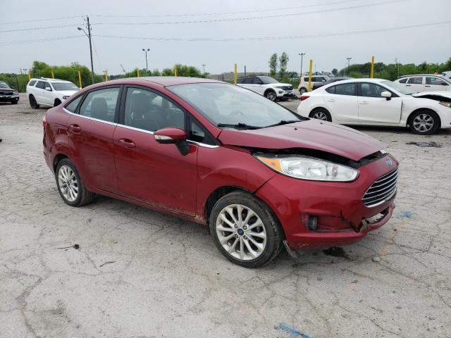  FORD FIESTA 2017 Red