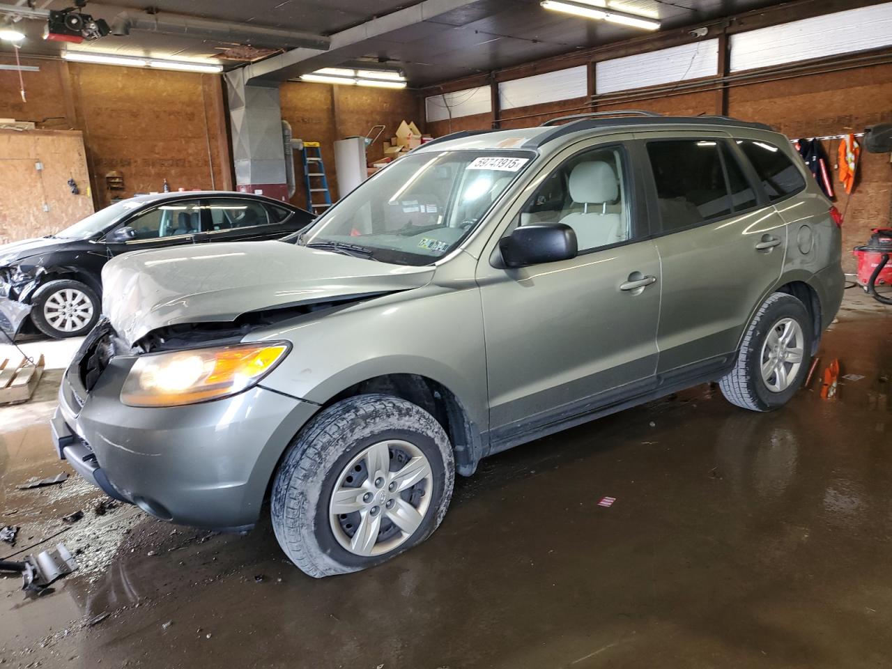 2009 Hyundai Santa Fe Gls на продаже в Ebensburg, PA - Front End