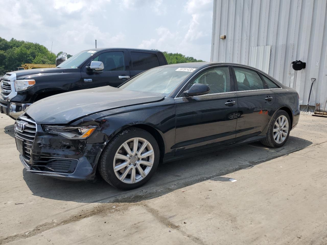 2016 Audi A6 Premium Plus en Venta en Windsor, NJ - Front End