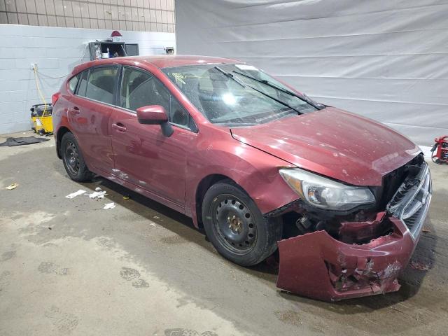  SUBARU IMPREZA 2016 Бордовый