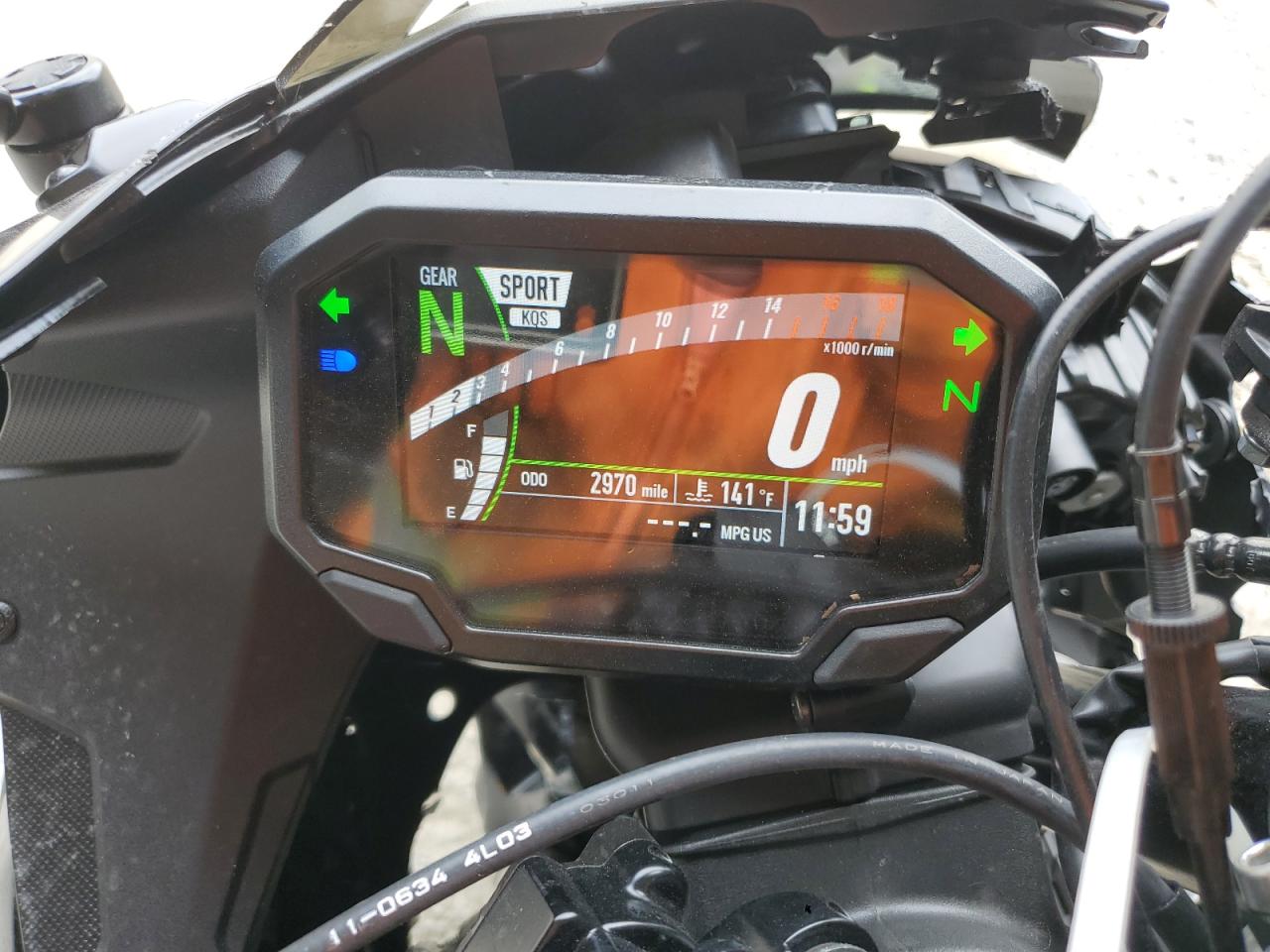 jkbzxjj14sa024241 JKBZXJJ14SA024241 2025 Kawasaki Zx636 K