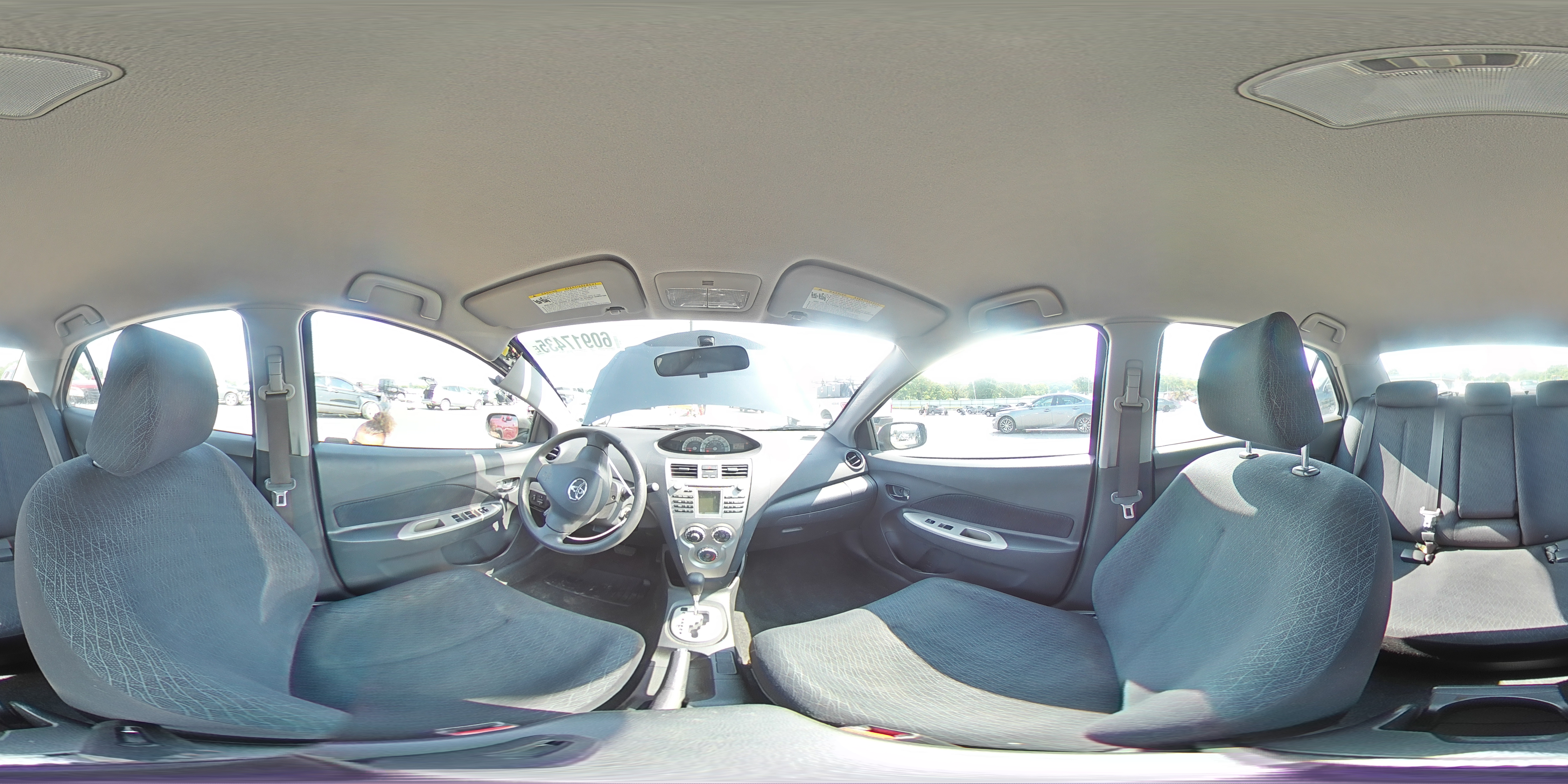 2008 Toyota Yaris VIN: JTDBT923481252240 Lot: 60917435