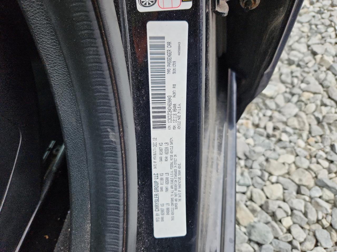 2013 Dodge Avenger Sxt VIN: 1C3CDZCB4DN620043 Lot: 62539395