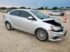 2018 Chevrolet Sonic Lt en Venta en New Braunfels, TX - Front End