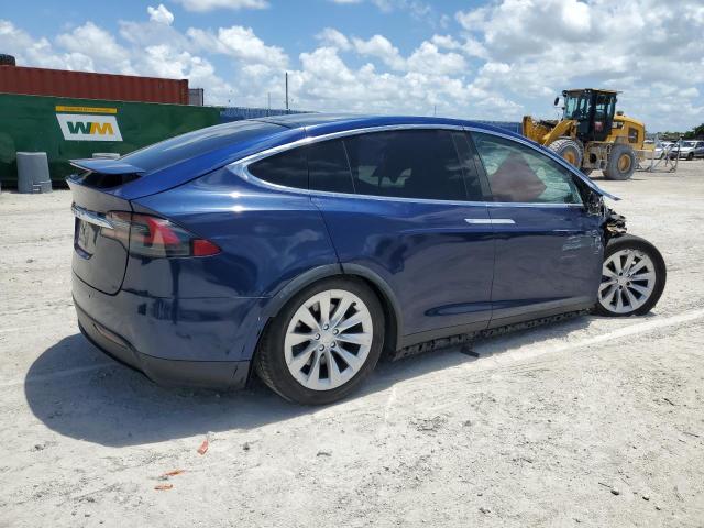  TESLA MODEL X 2018 Blue