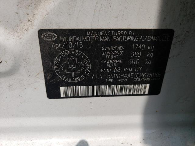 2016 HYUNDAI ELANTRA SE