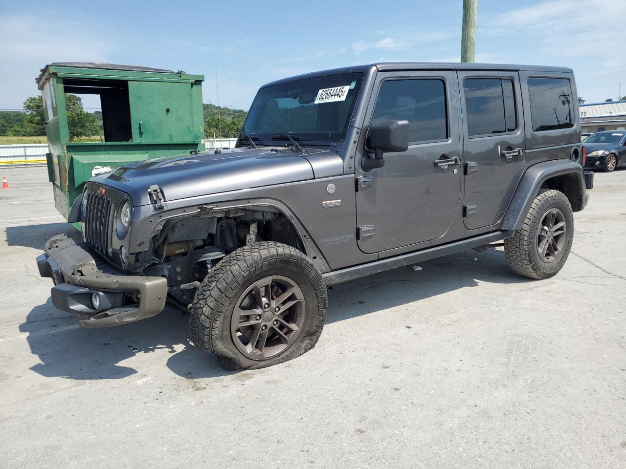 JEEP WRANGLER 2016 VIN 1C4BJWEG6GL212733