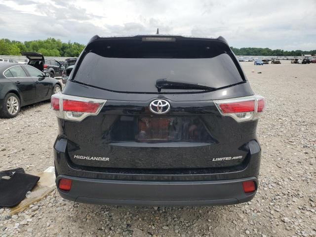  TOYOTA HIGHLANDER 2015 Czarny