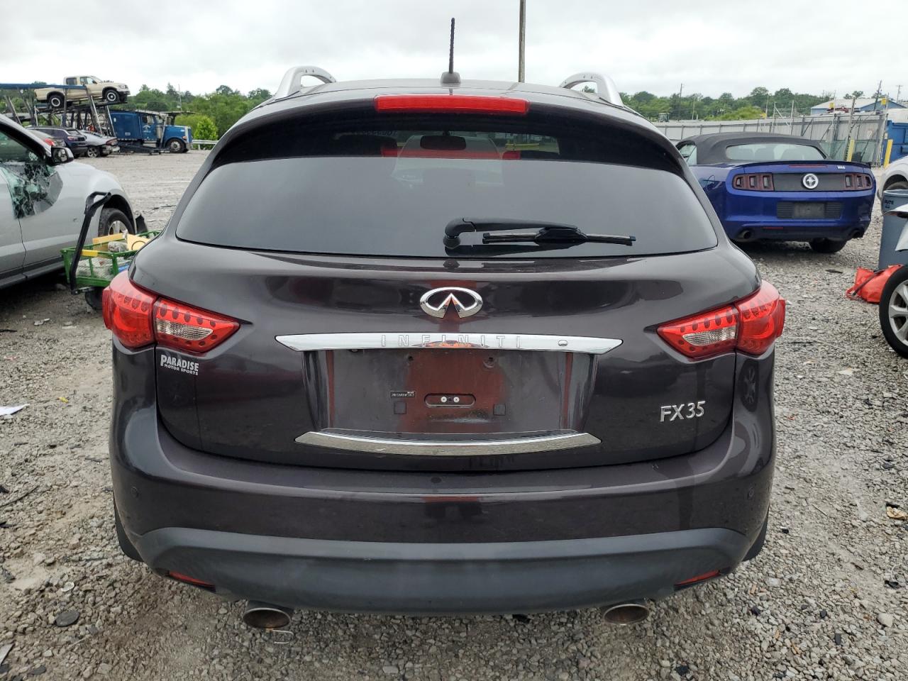 2011 Infiniti Fx35 VIN: JN8AS1MW3BM732822 Lot: 60936885