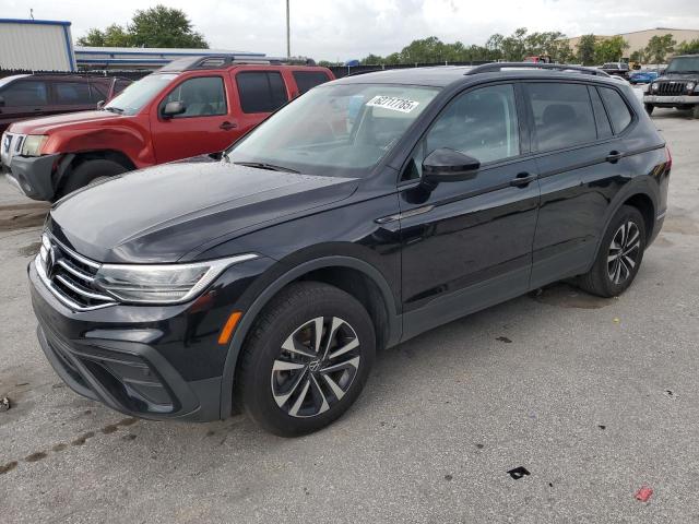  VOLKSWAGEN TIGUAN 2022 Черный