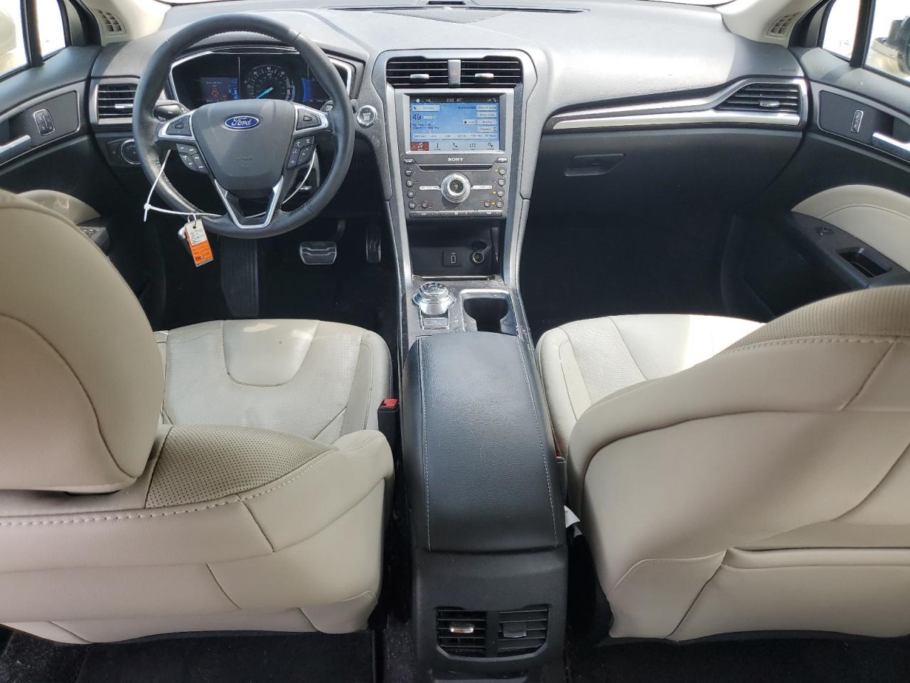 2017 Ford Fusion Titanium Hev VIN: 3FA6P0RU2HR333989 Lot: 62497215