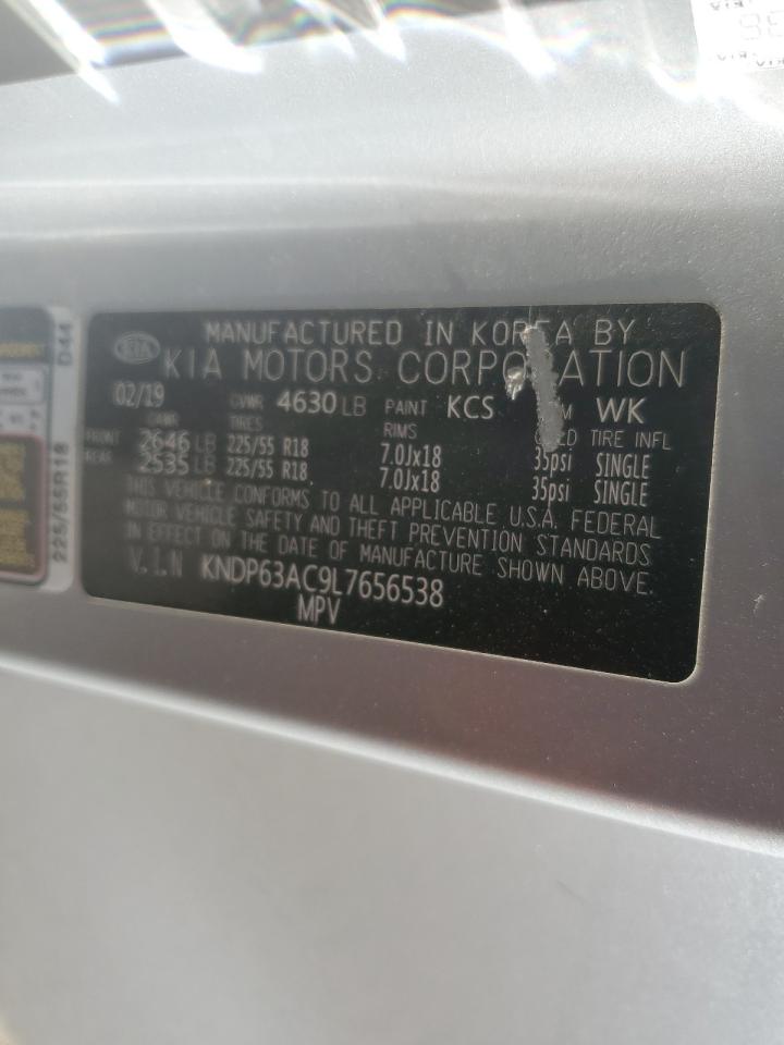 2020 Kia Sportage S VIN: KNDP63AC9L7656538 Lot: 62219295