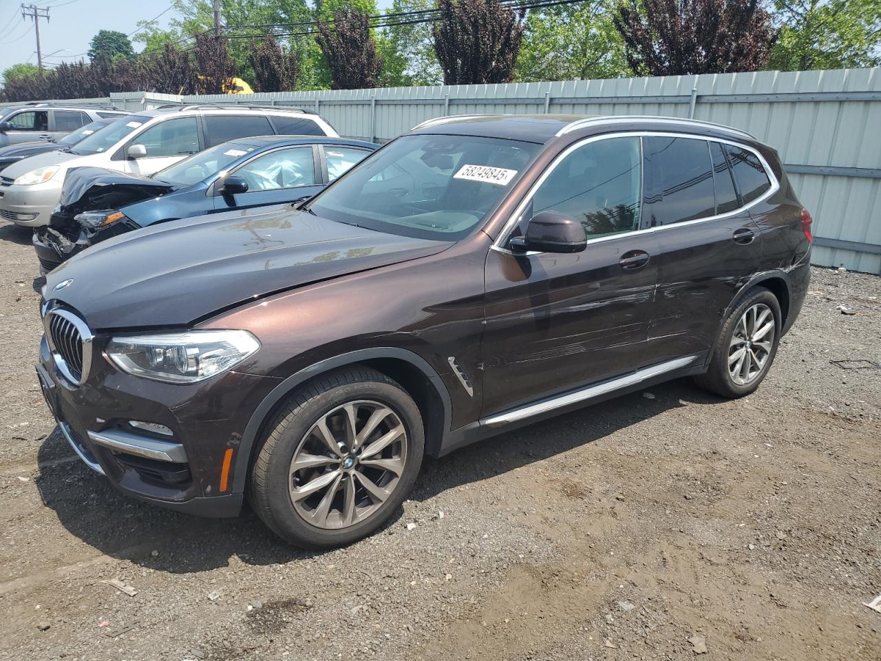 2018 Bmw X3 Xdrive30I იყიდება New Britain-ში, CT - Side