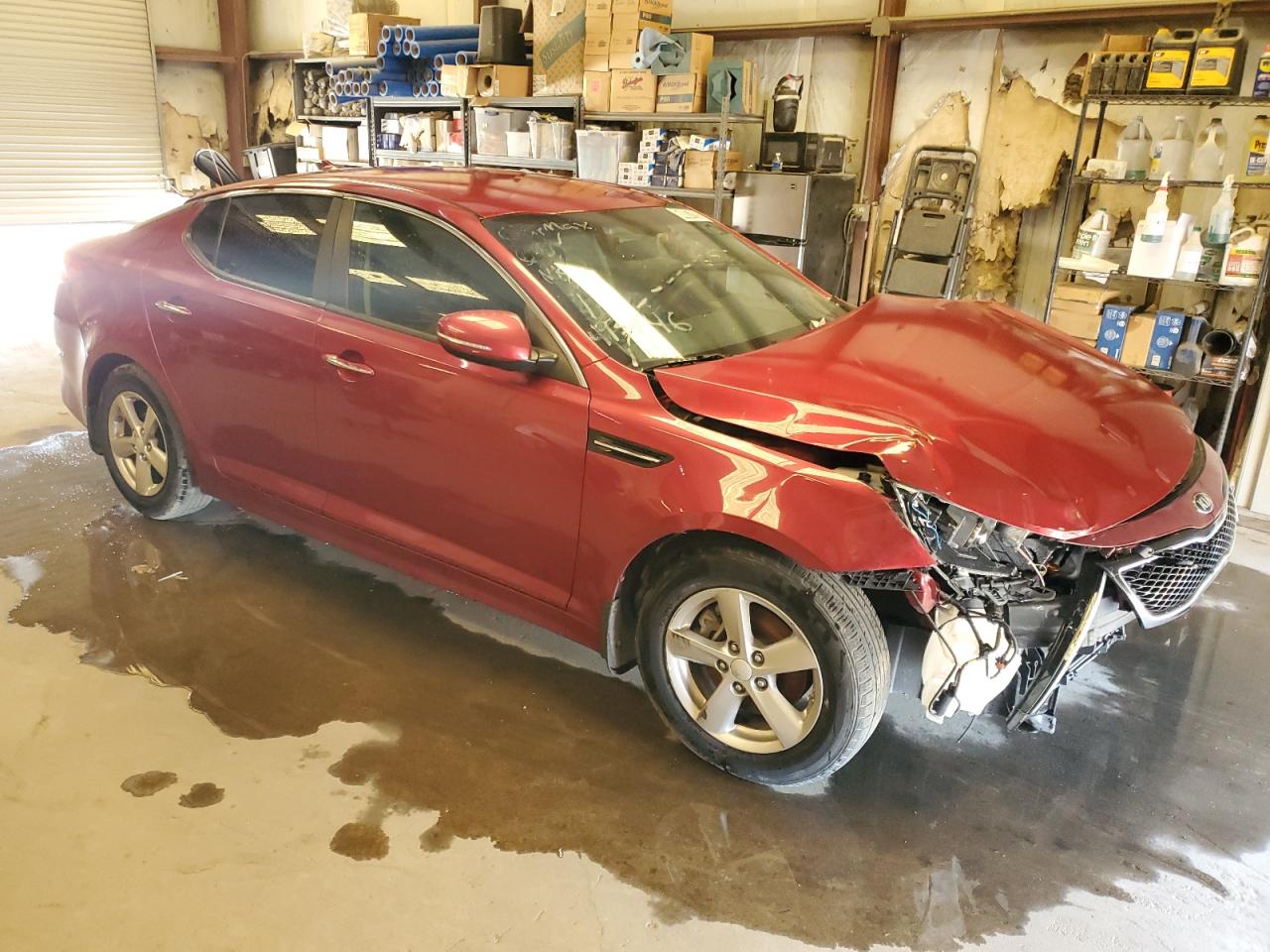 2015 Kia Optima Lx VIN: 5XXGM4A71FG493846 Lot: 60887095