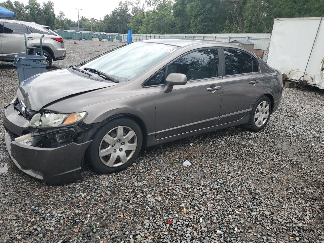 2009 Honda Civic Lx zu verkaufen in Riverview, FL - Front End