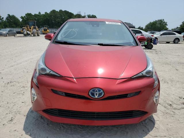 Hatchbacks TOYOTA PRIUS 2017 Red