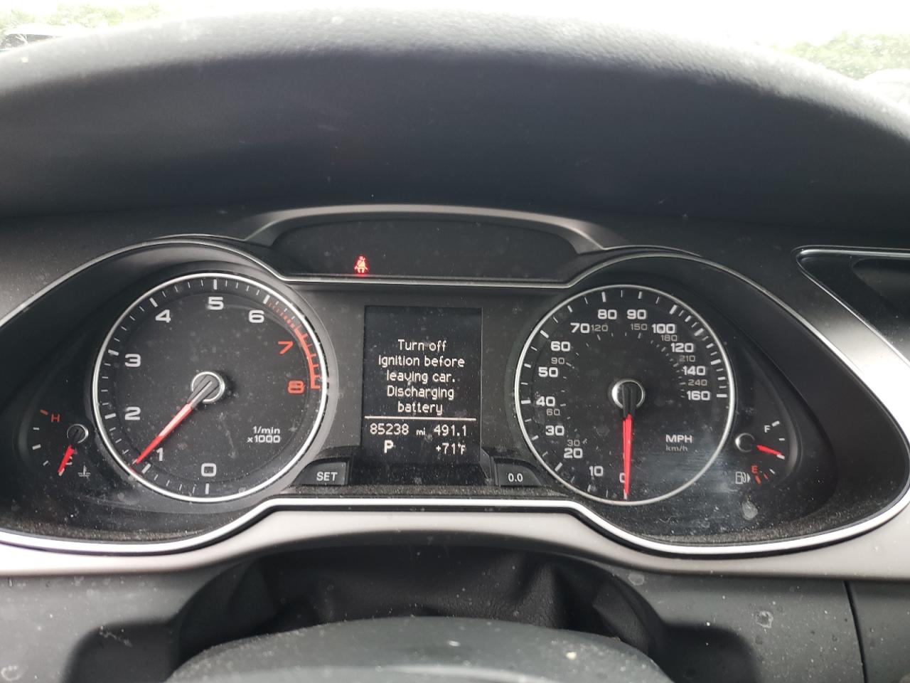 2013 Audi A4 Premium VIN: WAUBFAFL6DN044427 Lot: 62736015