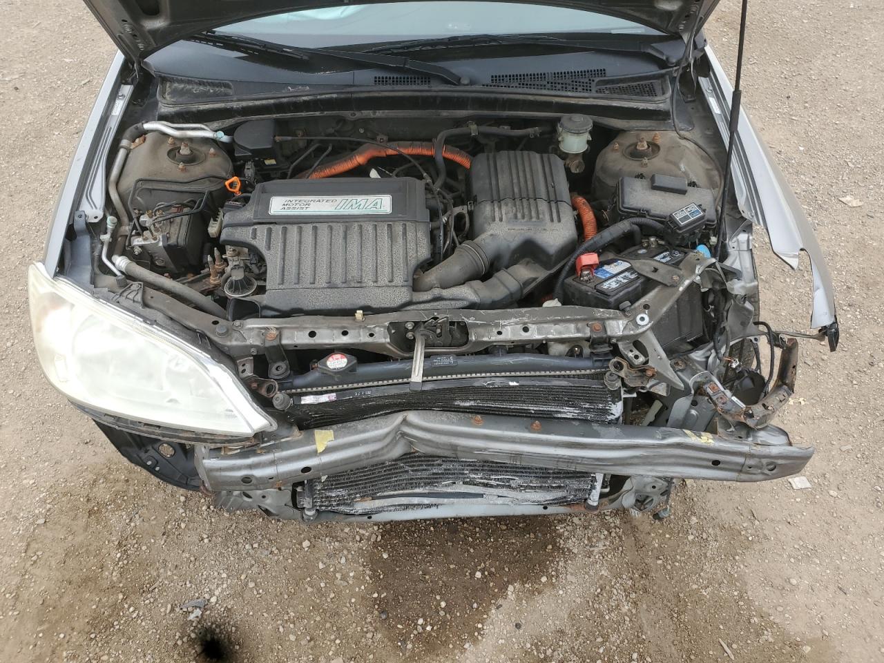 2004 Honda Civic Hybrid VIN: JHMES96654S001833 Lot: 61678675