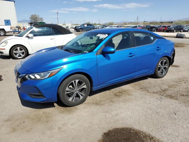  NISSAN SENTRA 2021 Blue