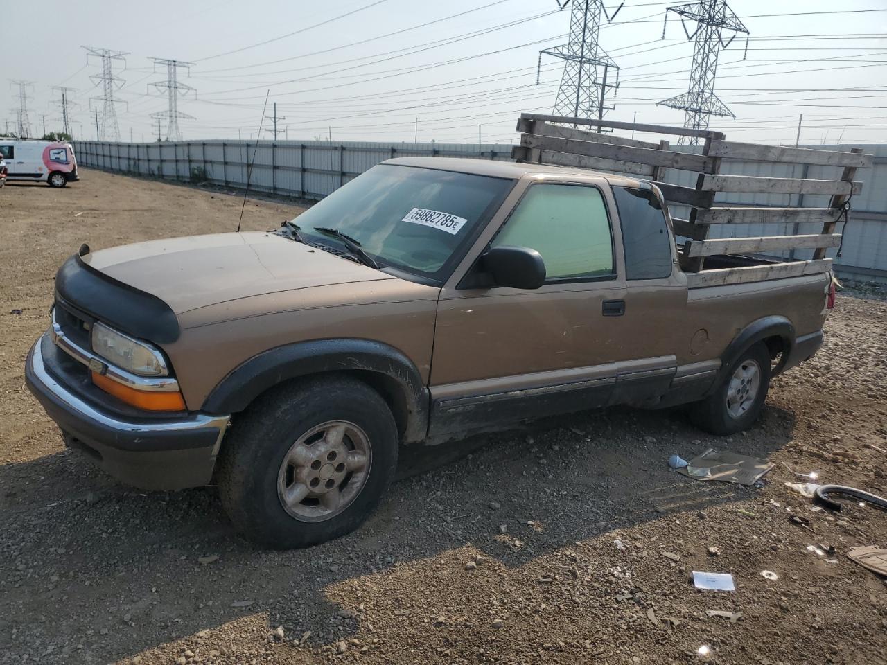 2002 Chevrolet S Truck S10 de vânzare în Elgin, IL - Side