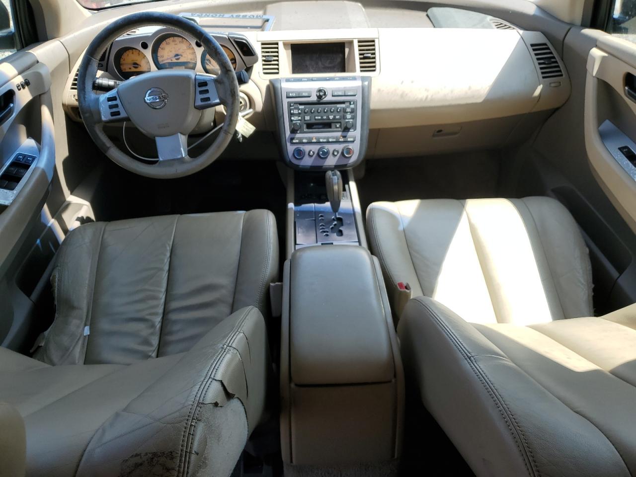 2005 Nissan Murano Sl VIN: JN8AZ08W05W414343 Lot: 62405595