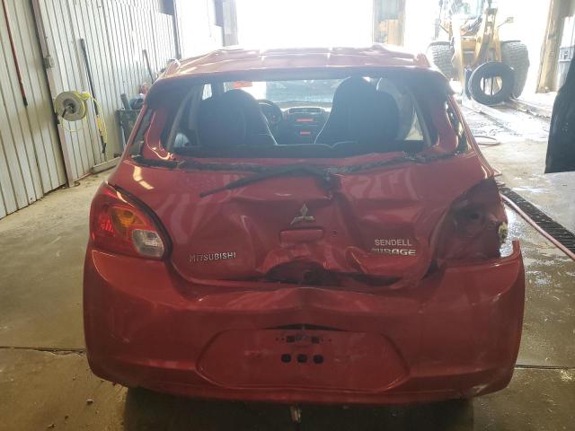  MITSUBISHI MIRAGE 2014 Burgundy
