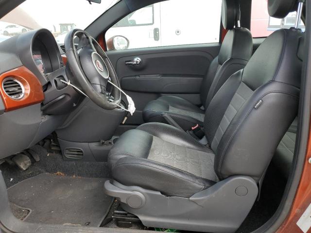  FIAT 500 2012 Pomarańczowy