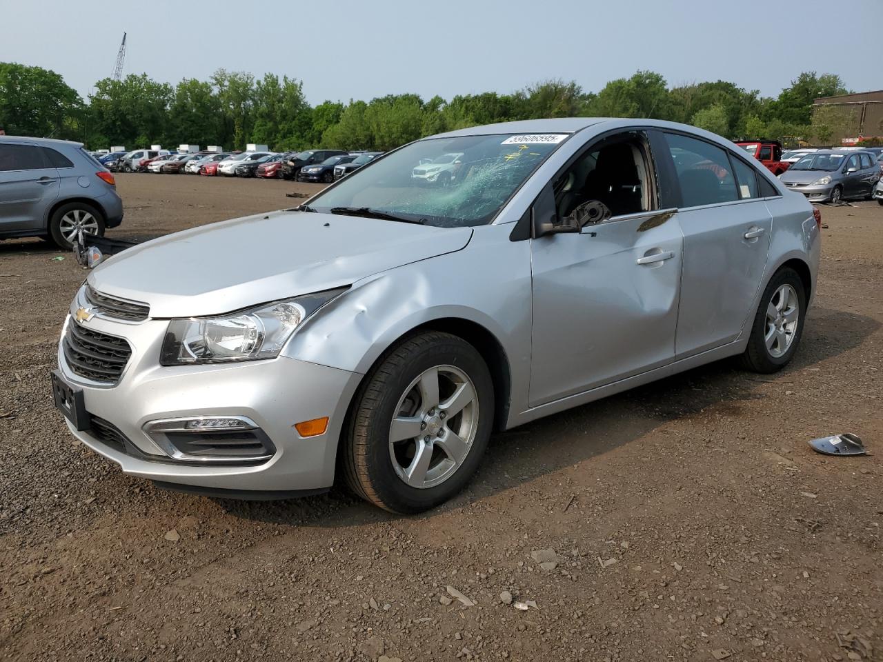2016 Chevrolet Cruze Limited Lt за продажба в New Britain, CT - Side